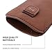 Snugg iPhone 6 / 6s Plus Case - Leather Pouch with (Distressed Brown) for Apple iPhone 6 / 6s Plus