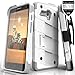 Alcatel One Touch Fierce XL 5054 Case, Zizo Bolt Cover [.33mm 9H Tempered Glass Screen Protector] Included [Military Grade] Armor Case Kickstand