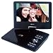 JAY-tech 968RX portabler DVD/DVB-T Player 968RX (22,86 cm (9 Zoll) TFT LCD-Display 270° drehbar) schwarz