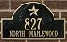 Houston Astros Black & Gold Personalized Address Plaque-wall