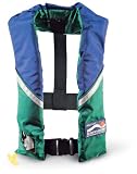 Sospenders Sport Series Boating Manual Inflatable PFD, NAVY/GREEN