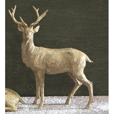 Twelve Days of Christmas Resin Standing Deer Statue Twelve Days of Christmas Resin Standing Deer Statue
