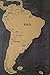 Scratch Off Map World Deluxe - Personalized Travel Poster - Share Your Travel Stories