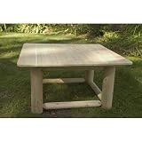 Mirror Lake Square Table (White Cedar) (36W x 36D x 19H)