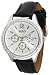 XOXO Women's XO3179 Silver Dial Black Lizard Strap Watch