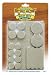 Slipstick CB071 Home Helper Heavy Duty Self-Stick Felt Assortment Set, Oatmeal