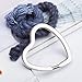 20pcs Heart Shaped Split Ring Key Ring