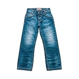 BLUE EFFECT Jungen Jeans schlankes Bein Baby-Hose, Größe 122, blau