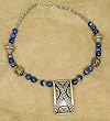 Greek Pottery Pendant Necklace