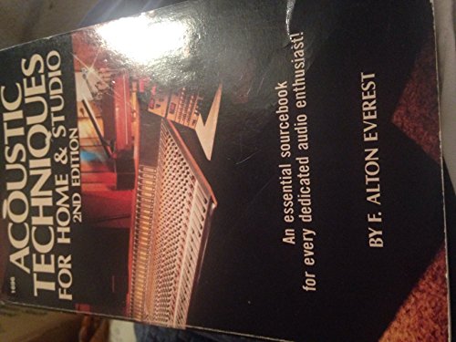 Acoustic Techniques for Home and Studio