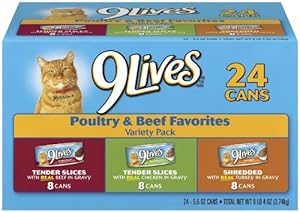 9Lives Poultry and Beef Variety Pack (48-Count) 9Lives Poultry and Beef Variety Pack (48-Count)