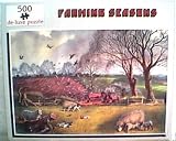 Seed Drilling at Shangton - Farming Tractor Jigsaw Puzzle, 500 pieces