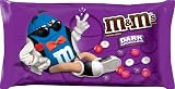 M&Ms Valentines Chocolate Candies, Dark Chocolate, 12.6-Ounce Packages (Pack of 6)
