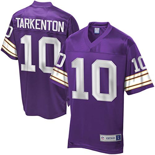Men's Jersey Minnesota #10 Fran Tarkenton Retired Player Jersey American Football Jerseys