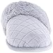 Dearfoams Women's Velour Scuff Flat