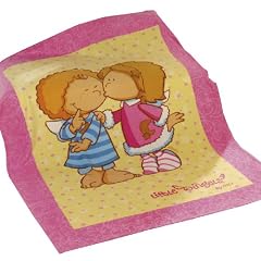 Global Labels G 43 900 LW1 100 Little Wingels Polarfleecedecke Emily und Leon 130 x 170 cm
