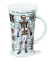 The Human Body bone China Mug