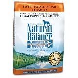 Natural Balance Dry Dog Food, Grain Free Limited Ingredient Diet Fish and Sweet Potato Recipe, 28 Pound Bag