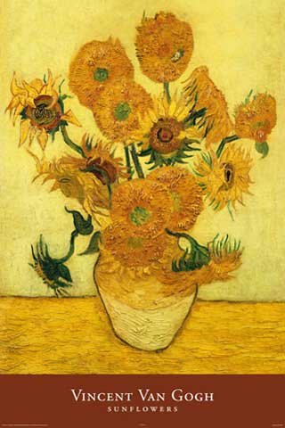 Empire 105783 Van Gogh, Vincent Sonnenblumen Sunflowers Impressionismus Poster, Plakat ca. Preisvergleich