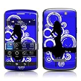 Blue Groupie Design Skin Decal Sticker for the Blackberry Storm 9530 Cell Phone