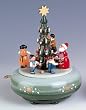 Large Music Box - Christmas (9.5 inches)