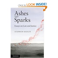 Ashes and Sparks: Essays On Law and Justice