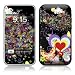 Flower Cloud Design Protector Skin Decal Sticker for Apple 3G iPhone / iPhone 3GS 3G S