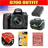 Nikon D700 Outfit!! Includes: D700 Body with Nikon Supplied Accessories + Extra EN-EL3E Battery for Nikon + Compact Nikon Camera Bag + Multi Card Reader + 3 in 1 Cleaning Kit + Mack 3 Year Extended Warranty!