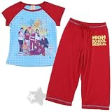 High School Musical Red Capri Pajamas for Girls