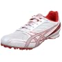 ASICS Women's Hyper-Rocketgirl 4 Track & Field Shoe,White/Petal Pink/Cherry,6 B US