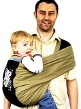 Lifft Slings - Khaki with Black - Size 6 Dress Size 18/20 Mens Chest Size 42-44