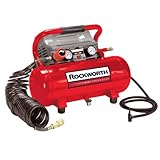 Rockworth RW2G110DPNG 2-Gallon Factory Reconditioned Portable Electric Air Compressor