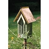 Bell Butterfly House Finish: Grey Whitewash with Solid Copper Roof