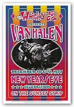 Van Halen New Year's Eve by Dennis Loren 12.25"x18.25" Art Print Poster