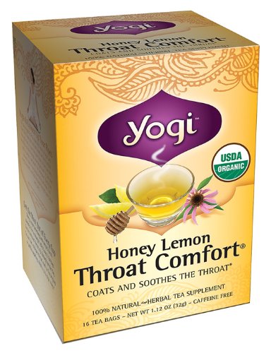 Yogi Tea - Throat Comfort Honey Lemon, 16 bag