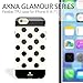 iPhone 6/6s Case for Teen Girls, Akna Glamour Series [Flexible TPU]*[High Impact]*[Exclusive Pattern] Soft Back Cover for iPhone 6/6s (4.7 inch iPhone) - [Classic Polka Dots](U.S)
