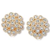 Crystal Clip On Earrings