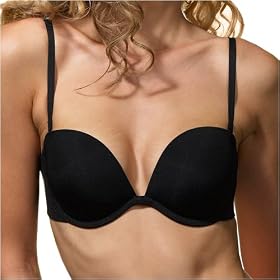 Felina Women's Bra Of The Year Convertible Strapless Deep Plunge Bra