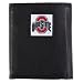 Ohio State Mens NCAA Genuine Leather Tri-fold Wallet