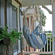 Brazilian Swing Chair - Powder Blue and Antique White
