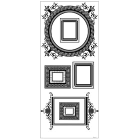 Snap SNAP1071 Framed Medium Instant Wall Art, Black, 1 Sheet