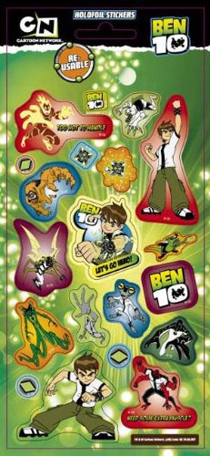 Ben 10 - Lets Go - Foil Sticker Pack - Sticker Style