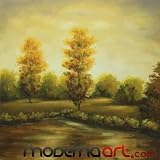 Backroads--Oil Painting--31x31x1.5 Pre-Stretched