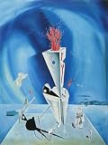 Art Reproduction Oil Painting - Dali Paintings: Apparatus and Hand - Extra Large 30 X 40 - Hand Painted Canvas Art
