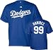 Manny Ramirez Majestic Player Name and Number Los Angeles Dodgers Youth T-Shirt