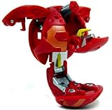 Bakugan Bakuglow New Vestroia (Loose) RED PYRUS SPINDLE Single Figure