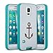 Galaxy S5 Case, ULAK Hybrid Soft Silicone + Hard Plastic Protective Hard Case for Samsung Galaxy S5 (2014) (You make me home+Blue)
