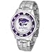 Kansas State Wildcats NCAA Competitor Mens Watch (Metal Band)
