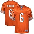 Jay Cutler Jersey: Reebok Orange Replica #6 Chicago Bears Jersey