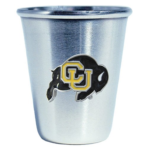 Buy Bergamot Colorado Buffaloes Stainless Steel Shot Glass Set of 4 by Bergamot